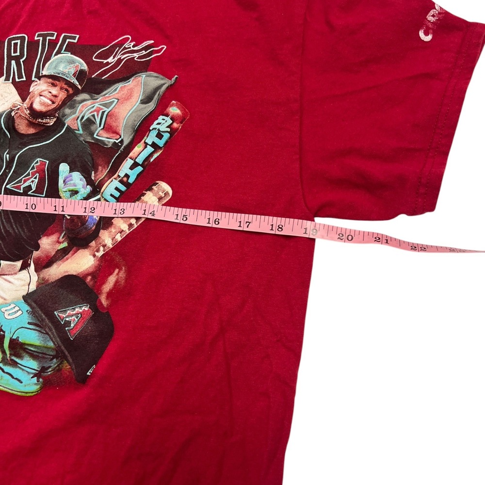 Arizona Diamondbacks MLB Ketel Marte Stadium Giveaway Men's T-Shirt Red Adult M - Picture 5 of 5